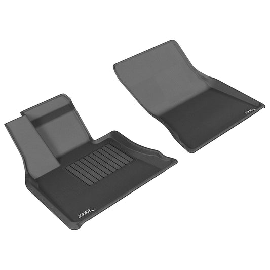 3D MAXpider Kagu Series Custom 2 Piece Front Floor Mats, 2014-2018 BMW X5, Black - Find Fresh Goods