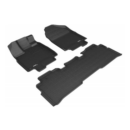 3DMAXpider Kagu Series Floor Liner Set for 2018 to 2022 Honda Odyssey, Black - Find Fresh Goods