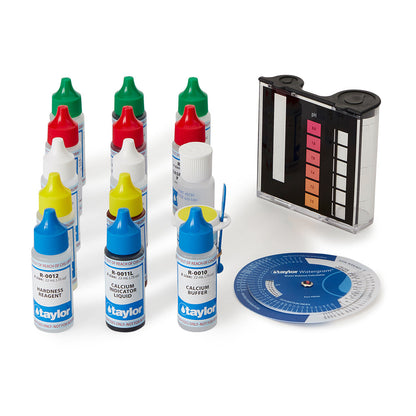 Taylor K2006 & K-1766 pH Chlorine Water Swimming Pool Test Kit & 9265 Speed Stir