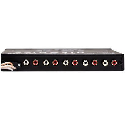 Hifonics HFEQ-2 Universal Pre Amp Car Radio Equalizer with Mount Hardware, Black