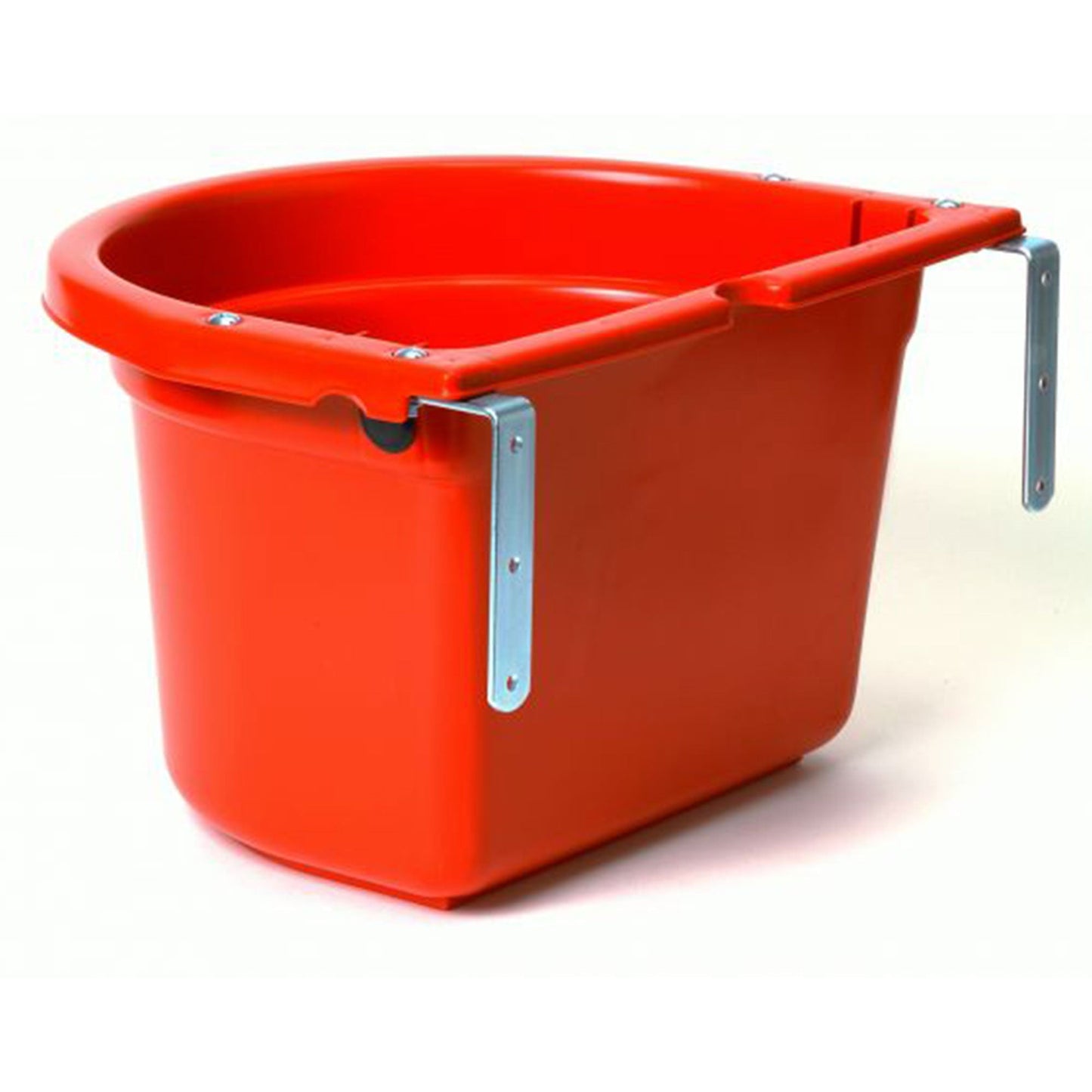 Little Giant FF11RED 20 Quart Durable Fence Feeder with Mounting Brackets, Red