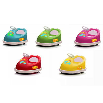 Best Ride On Cars Bumperz 6V Kids Electric Battery Powered Bumper Car, Yellow