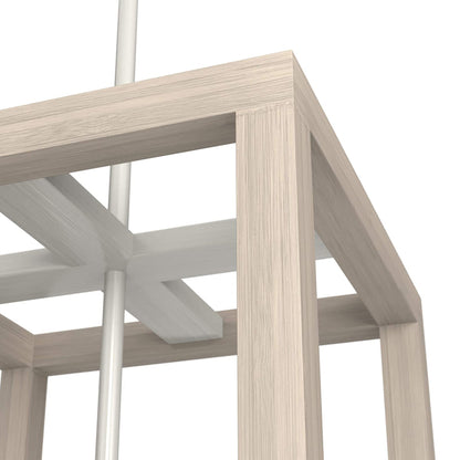 Hunter Fan Company 19085 Squire Manor Pendant Light Fixture, Brushed Nickel