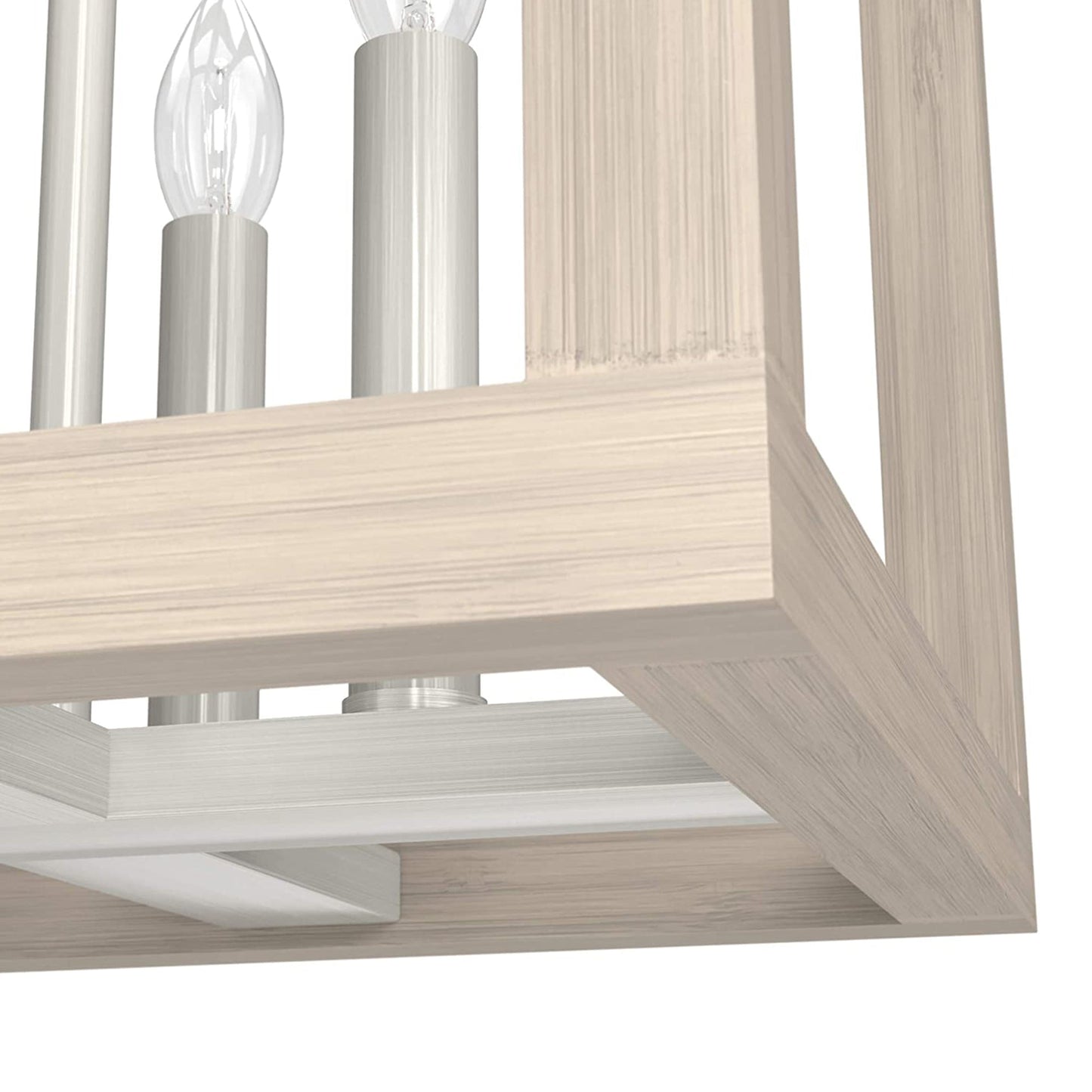 Hunter Fan Company 19085 Squire Manor Pendant Light Fixture, Brushed Nickel