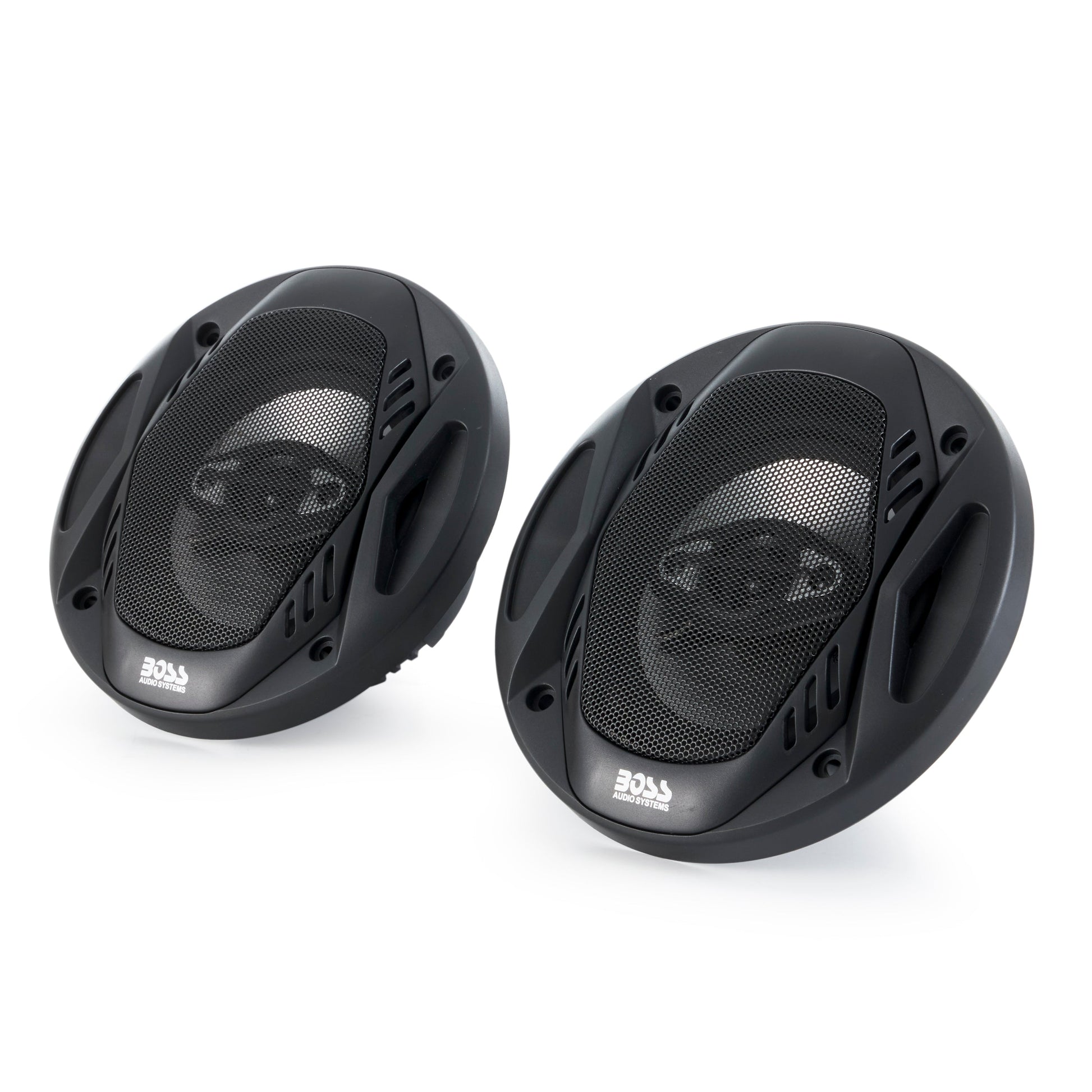BOSS NX524 5.25" 300W 4-Way Car Audio Coaxial Speakers Stereo Black 4 Ohm - Find Fresh Goods