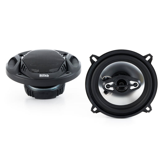 BOSS NX524 5.25" 300W 4-Way Car Audio Coaxial Speakers Stereo Black 4 Ohm - Find Fresh Goods