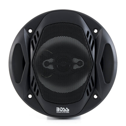 BOSS NX524 5.25" 600W 4-Way Car Audio Coaxial Speakers Stereo Black 4 Ohm - Find Fresh Goods