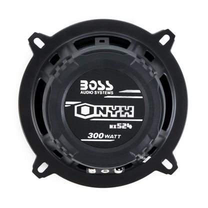 BOSS NX524 5.25" 600W 4-Way Car Audio Coaxial Speakers Stereo Black 4 Ohm - Find Fresh Goods