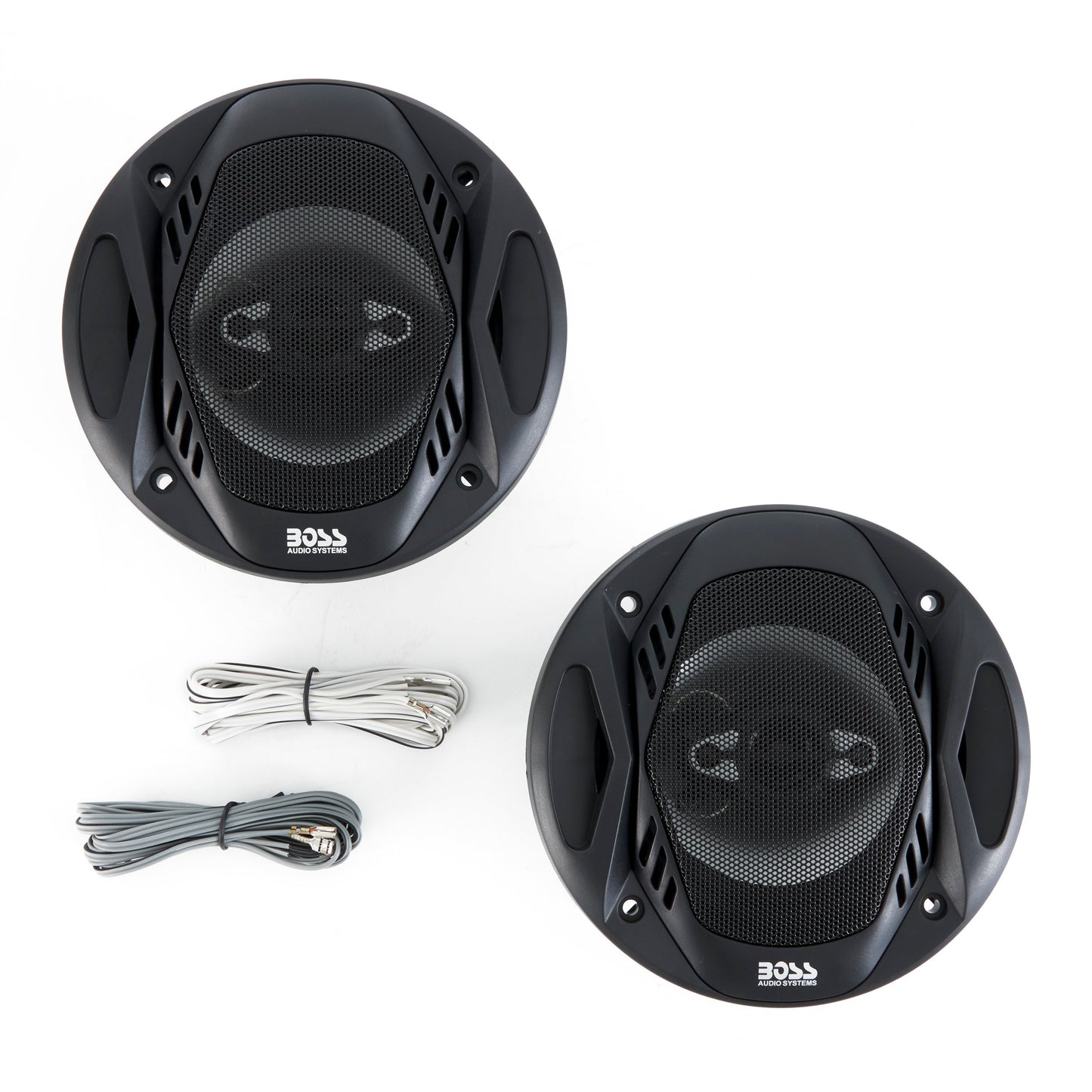 BOSS NX524 5.25" 600W 4-Way Car Audio Coaxial Speakers Stereo Black 4 Ohm - Find Fresh Goods