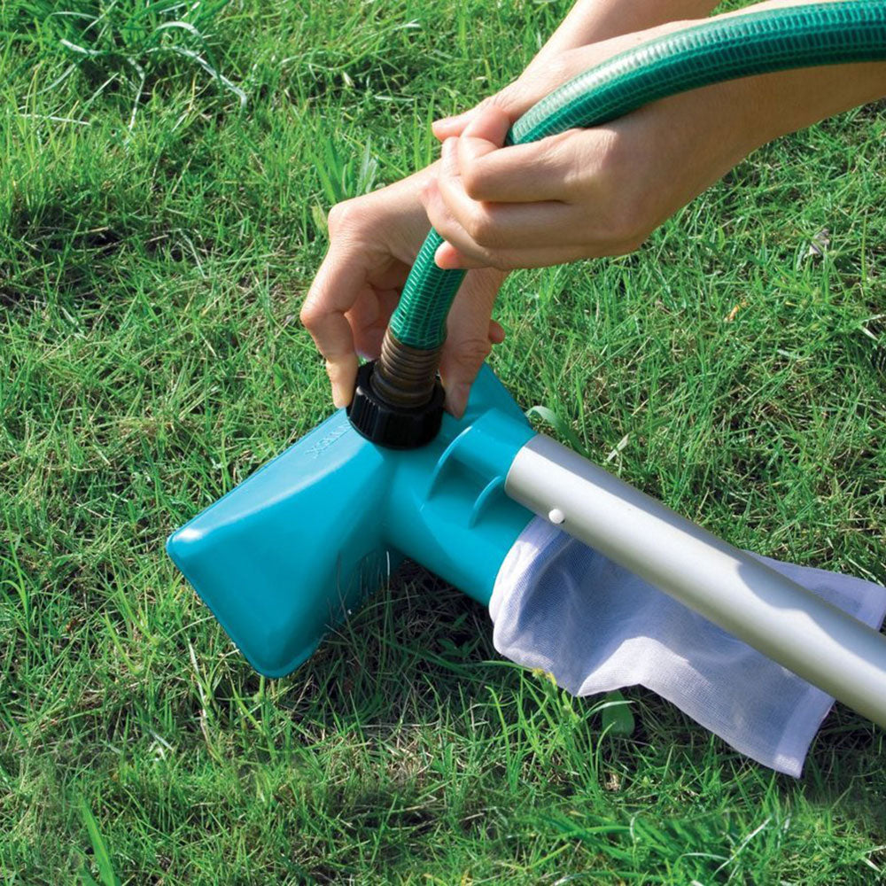 Intex 29056E Basic Pool Debris Cleaning Kit with Wall Brush and Vacuum Head