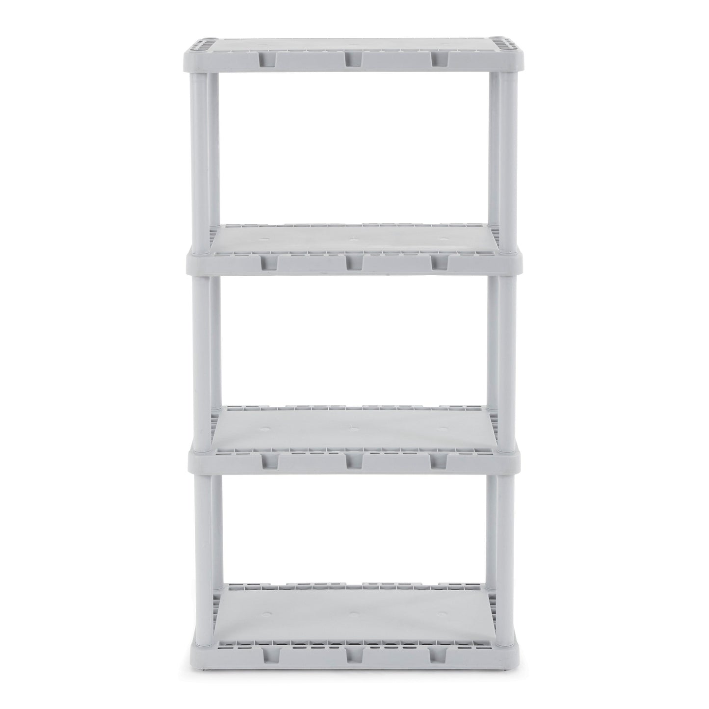 Gracious Living Knect-A-Shelf 4 Tier Light Duty Storage Shelving System (3 Pack)