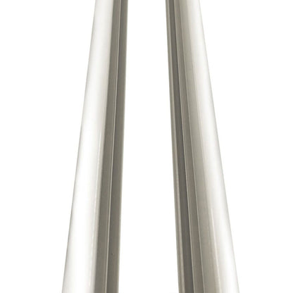 Stratco 6 Foot Quick Screen Aluminum Side Frame Slat Fencing, White (2 Pack)