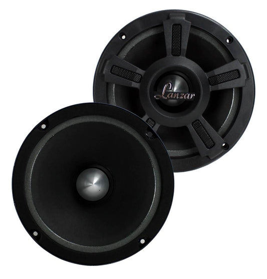LANZAR OPTI6MI 6.5" 1000W Car Mid bass Mid Range Audio Speakers PAIR - Find Fresh Goods