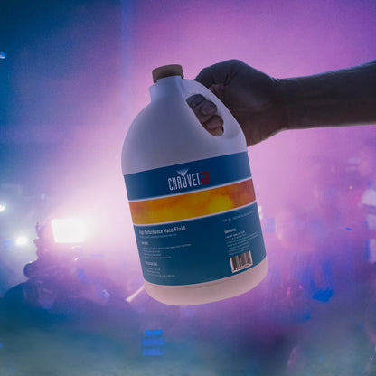 CHAUVET DJ Hurricane HFG Water Based Smoke Fog Haze Machine Fluid, 1 Gallon