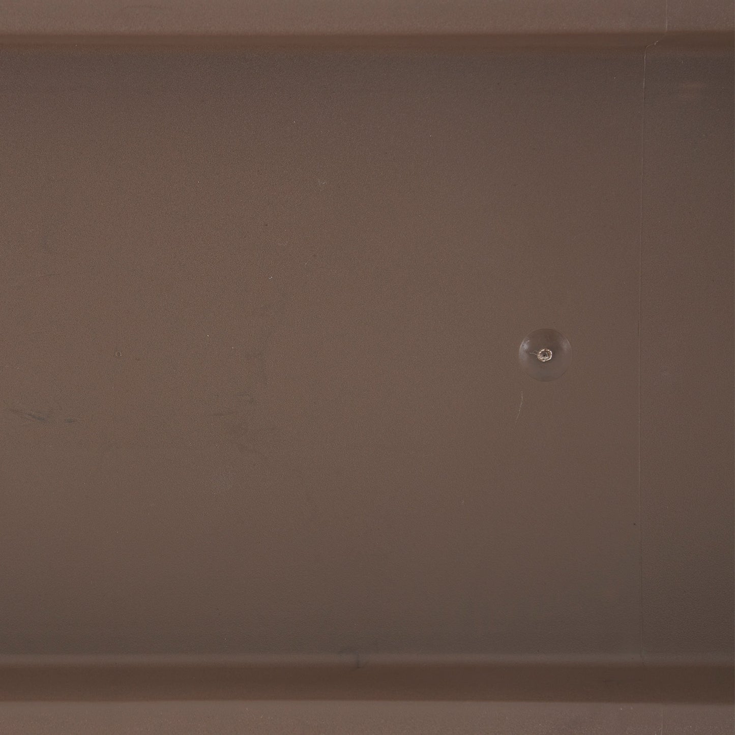 HC Companies Farmhouse Venetian 24 Inch Rectangular Flower Box Saucer, Chocolate