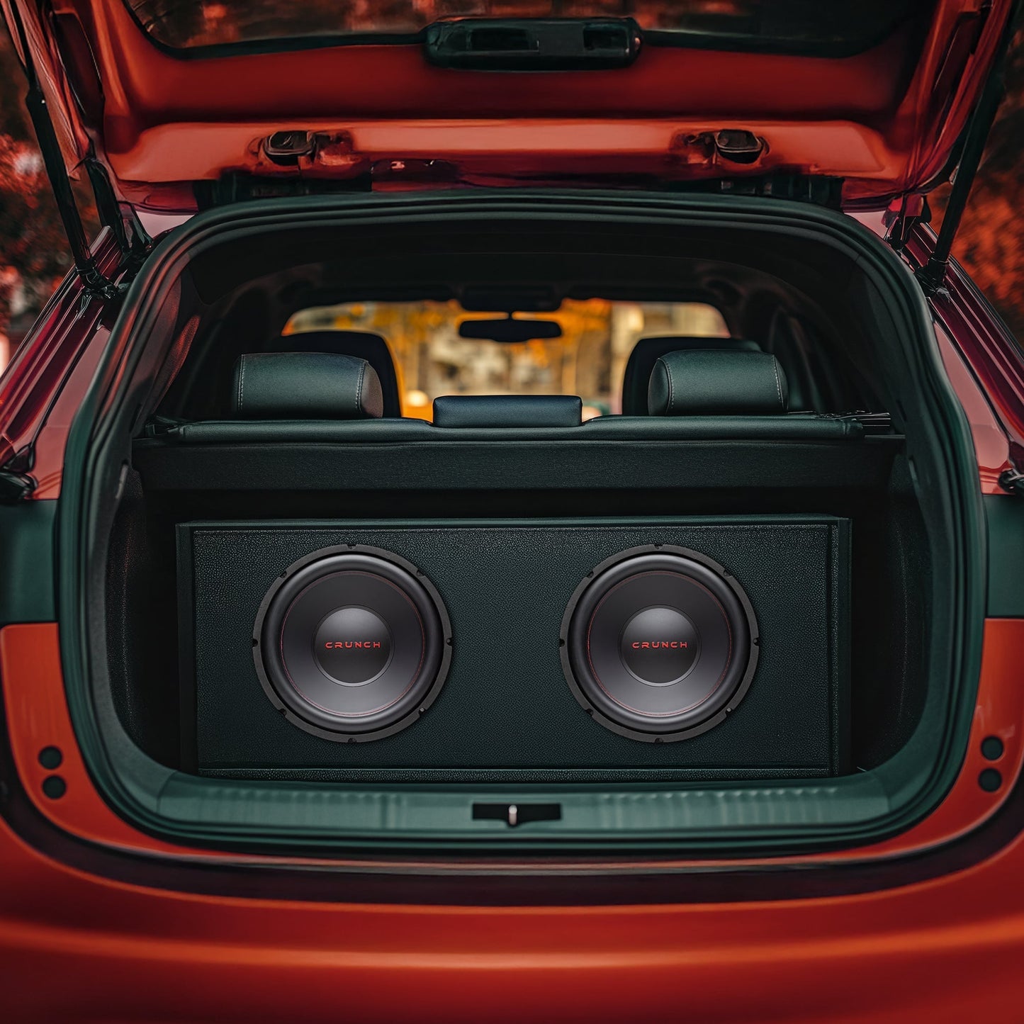 Crunch CRW12D4 12 Inch MAX 4 Ohm Dual Voice Coil Car Subwoofer Speakers (2 Pack) - Find Fresh Goods