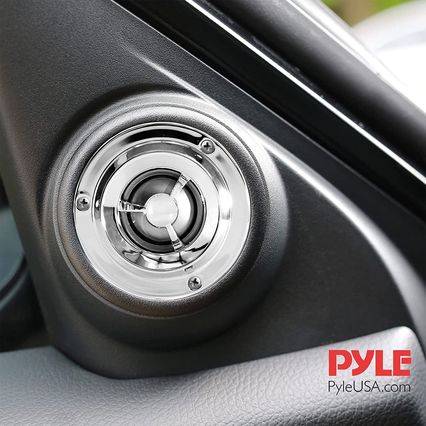 Pyle Pro 1.75 Inch Coil Titanium Dome Crossover Tweeter for Car Component Stereo - Find Fresh Goods