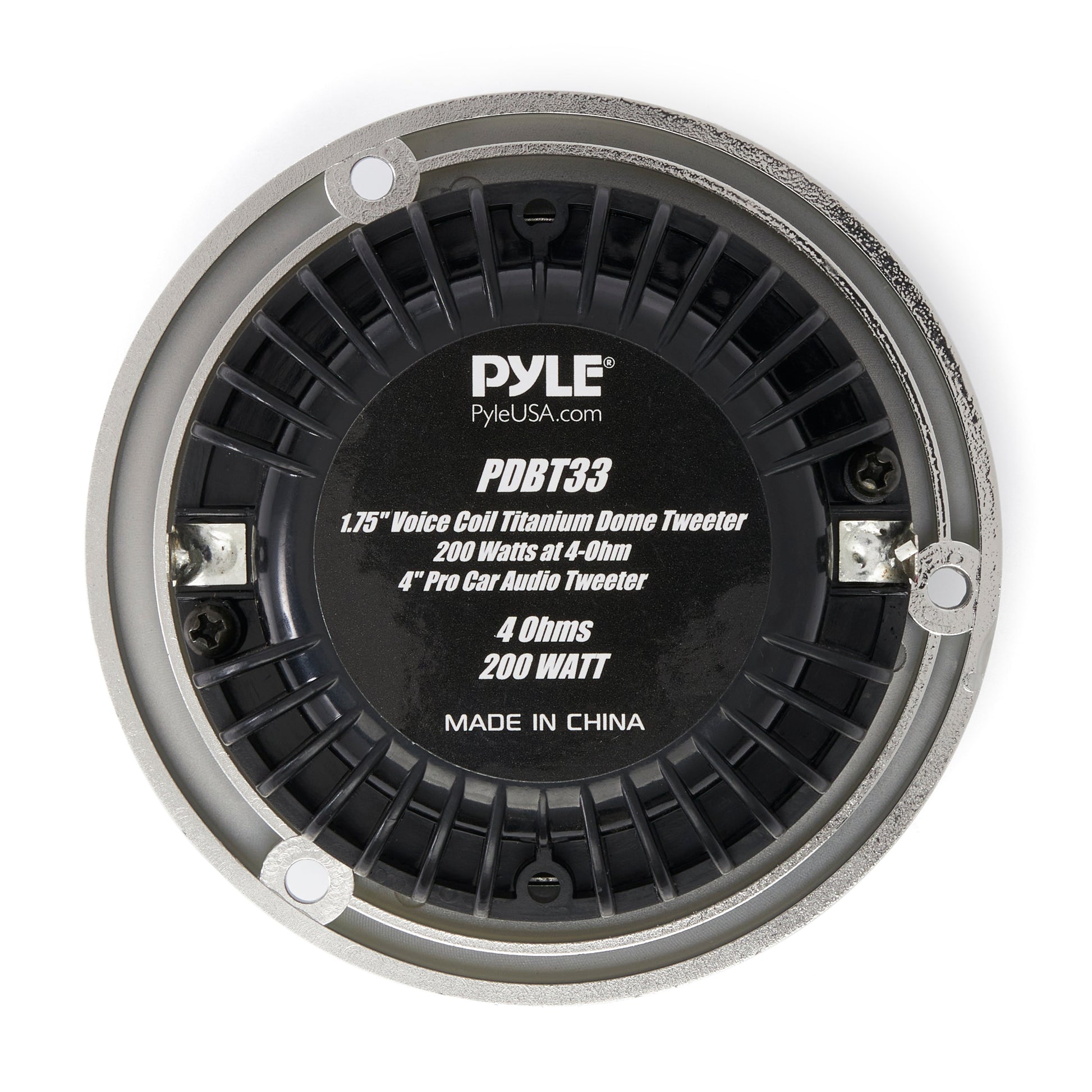 Pyle Pro 1.75 Inch Coil Titanium Dome Crossover Tweeter for Car Component Stereo - Find Fresh Goods