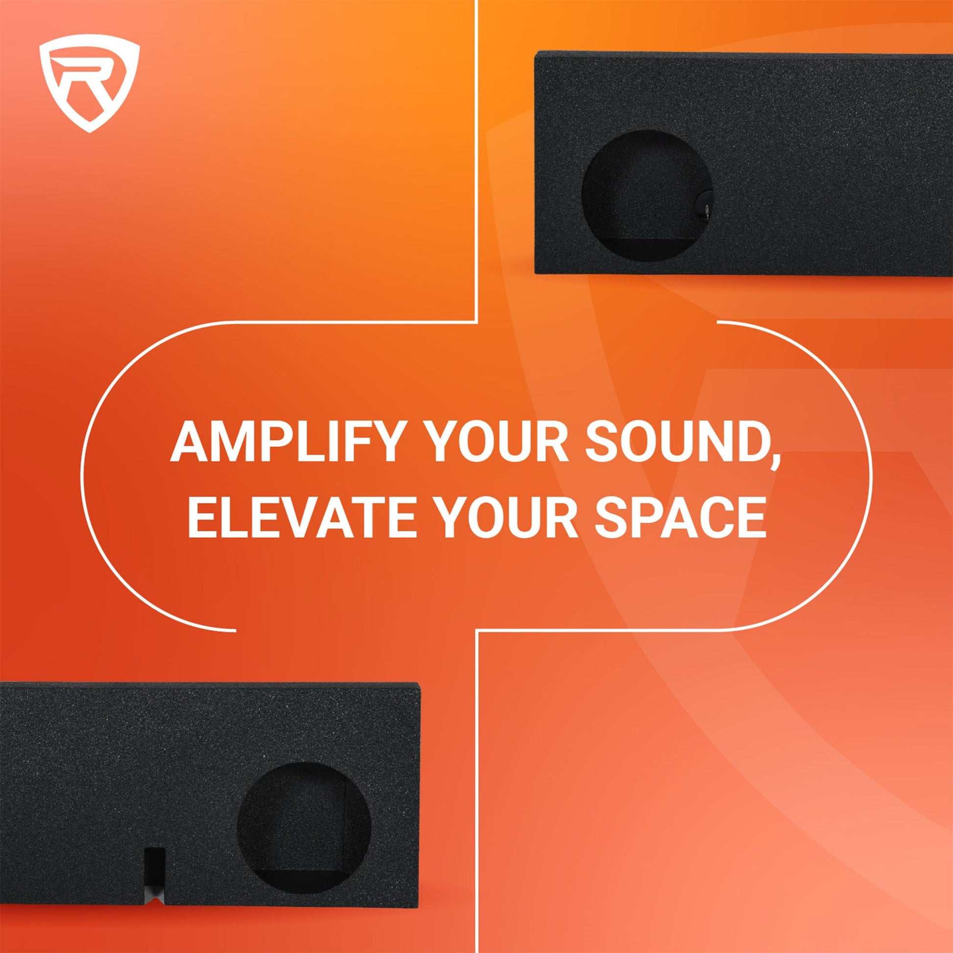 QPower Dual 12 Inch Sealed Subwoofer Box Enclosure for 2005-2019 Toyota Tacoma - Find Fresh Goods