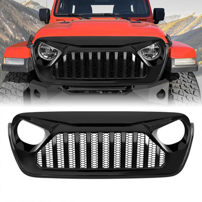 AMERICAN MODIFIED Front Mesh Grille for 2018+ Jeep Wrangler JL & Gladiator JT - Find Fresh Goods