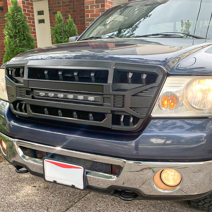 AMERICAN MODIFIED Armor Grille with Off Road Lights for 2004-2008 Ford F150 - Find Fresh Goods