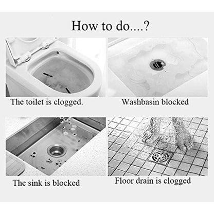 FEIYABDF Bathroom Manual High Pressure Air Toilet Plunger for Unclogging Pipes