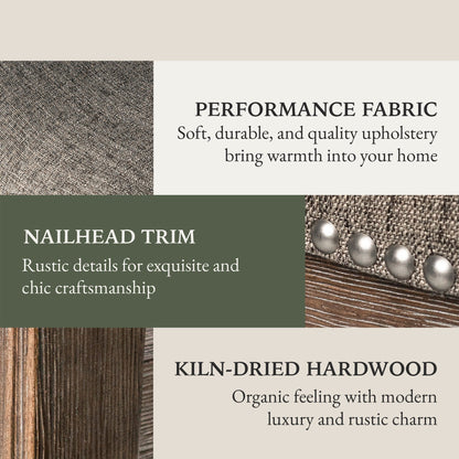 Maven Lane Adrien Backless Saddle Kitchen Bar Stool, Walnut Finish, Set of 2