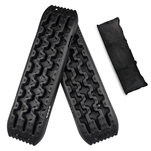 RUGCEL WINCH Quick Recovery Emergency 4 Wheel Drive Tire Traction Boards, Black - Find Fresh Goods