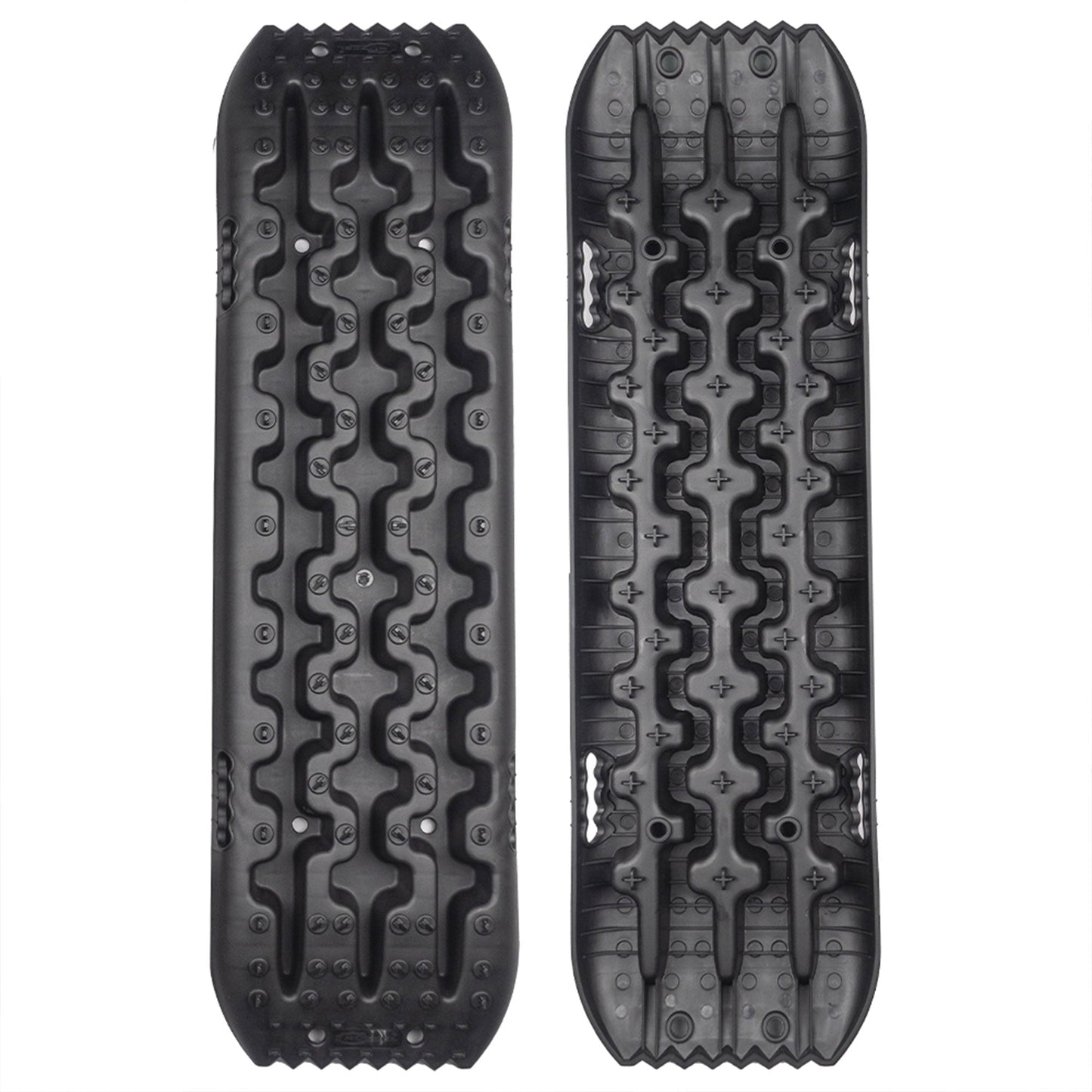 RUGCEL WINCH Quick Recovery Emergency 4 Wheel Drive Tire Traction Boards, Black - Find Fresh Goods