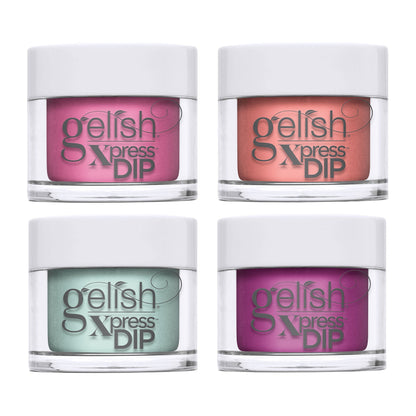 Gelish Mini Xpress Dip Neon Collection 9 G ColorFusion Nail Powder Jar, 4 Pack - Find Fresh Goods