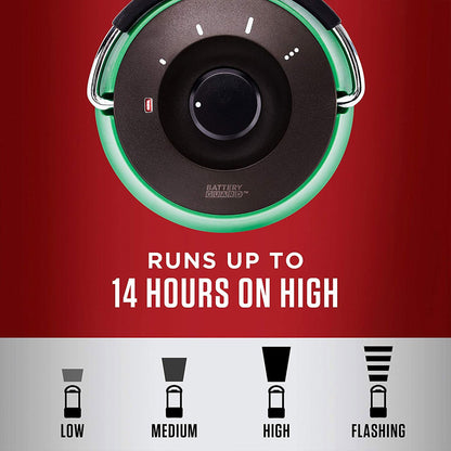 Coleman 1000 Lumens LED Outdoor Camping Light Lantern with BatteryGuard, Green