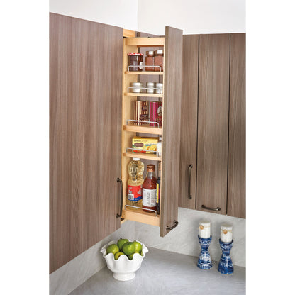 Rev-A-Shelf 3" Pullout Wall Filler w/ Soft-close, 30" Height, 432-WFBBSC30-3C