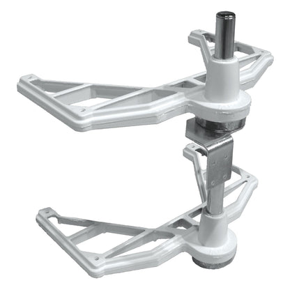 Rev-A-Shelf 39" Lazy Susan Half-Moon Polymer Two-Tier Blind Cabinet 6882-39-11-570