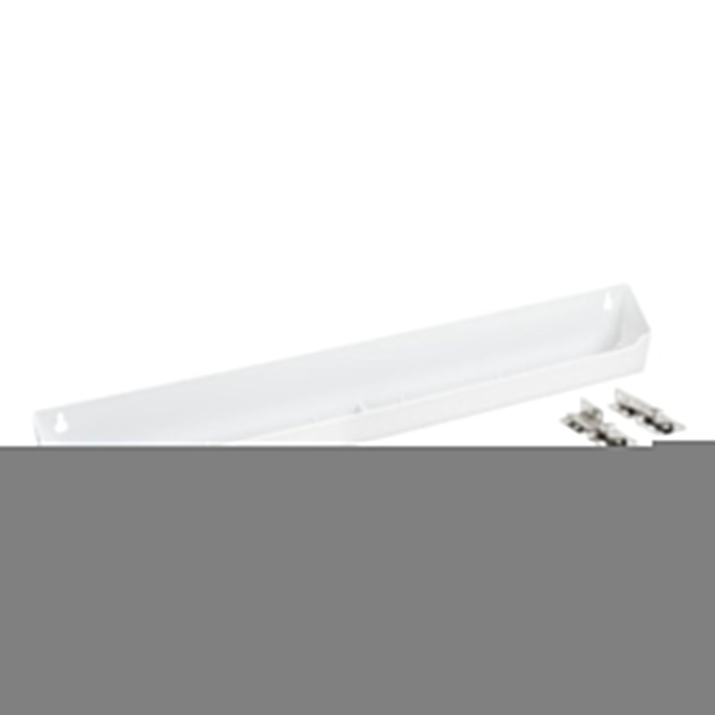 Rev-A-Shelf 24'' Kitchen Tip-Out Tray Polymer, Plastic, White, LD-6591-24-11-1