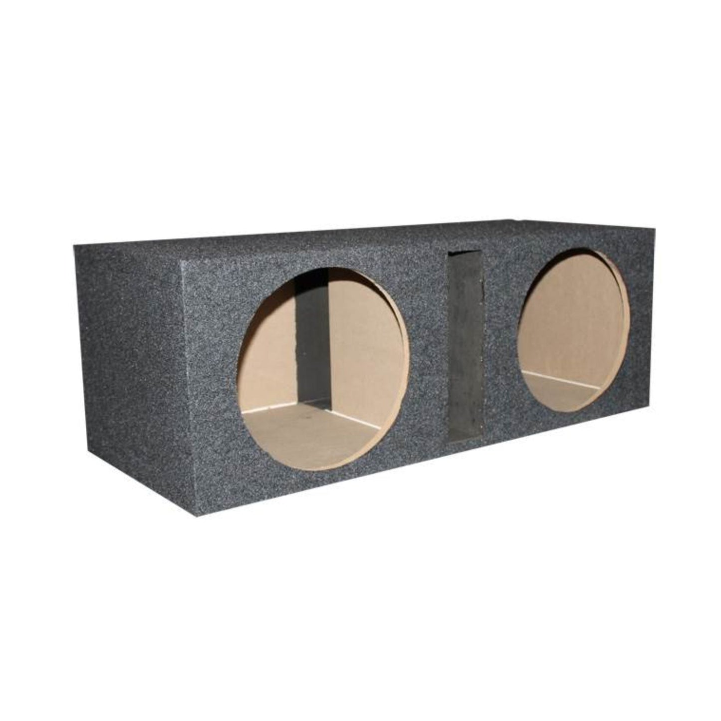 QPower QBASS Dual 15-Inch Vented MDF Subwoofer Sub Box Enclosure - Find Fresh Goods