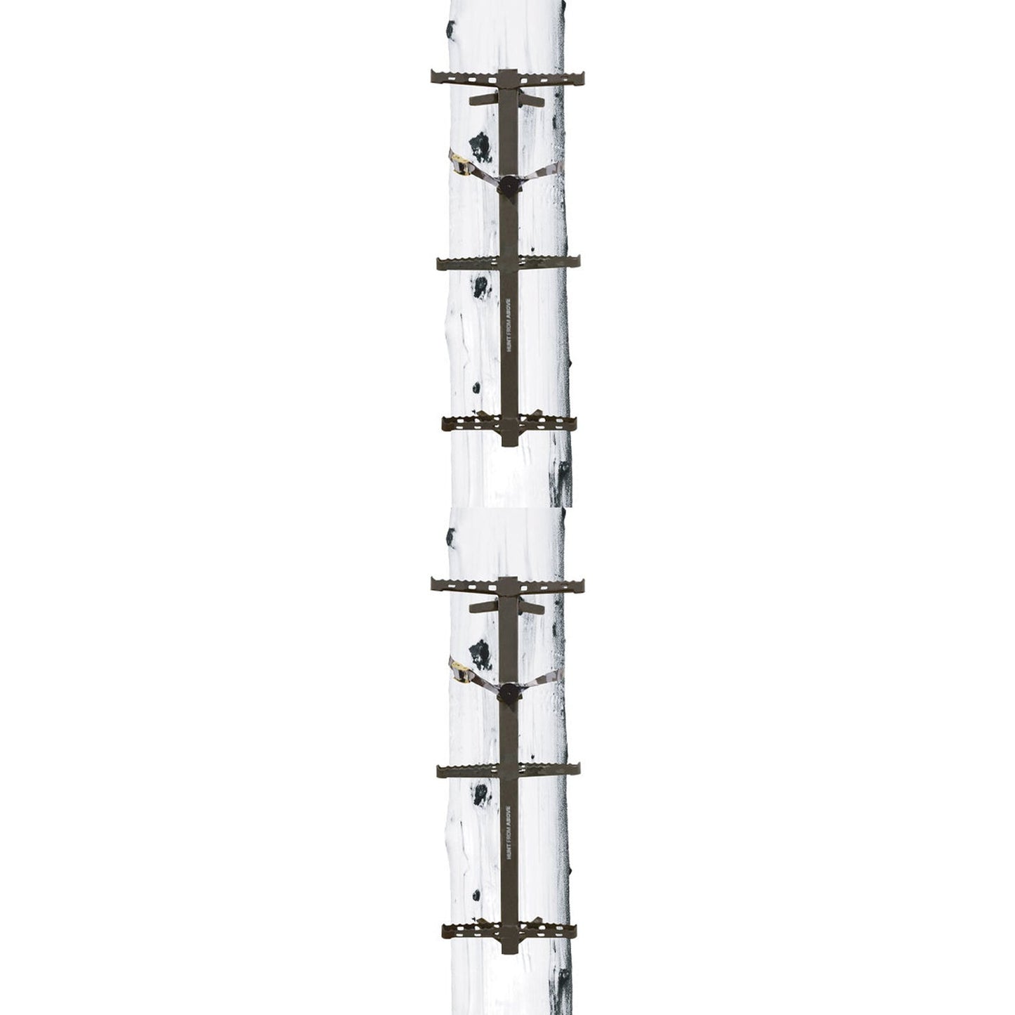 Hawk HC2082 Treestands Ranger Traction 3 Pack Climbing Sticks, Mud Camo (2 Pack)