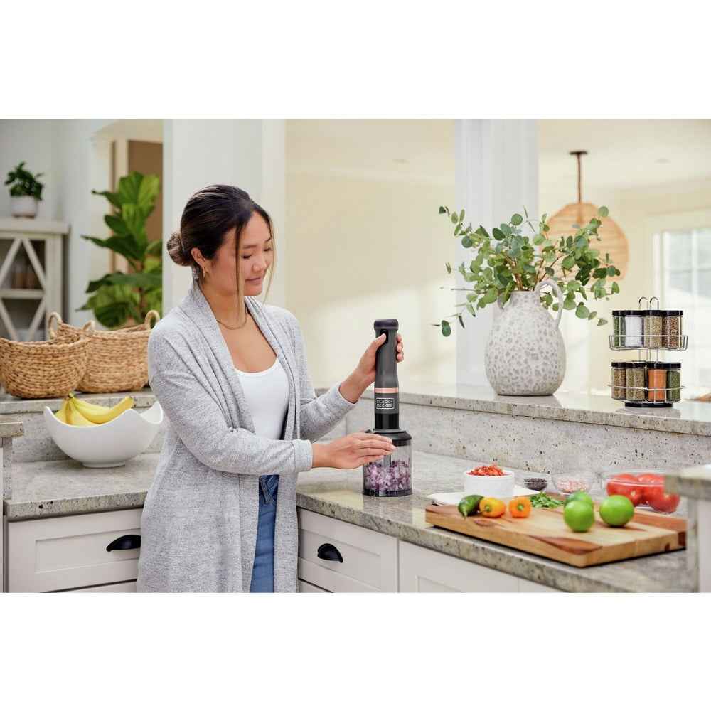 Black & Decker BCKM1014K01 kitchen wand Cordless Blender 4-in-1 Kitchen Multi-Tool - Grey
