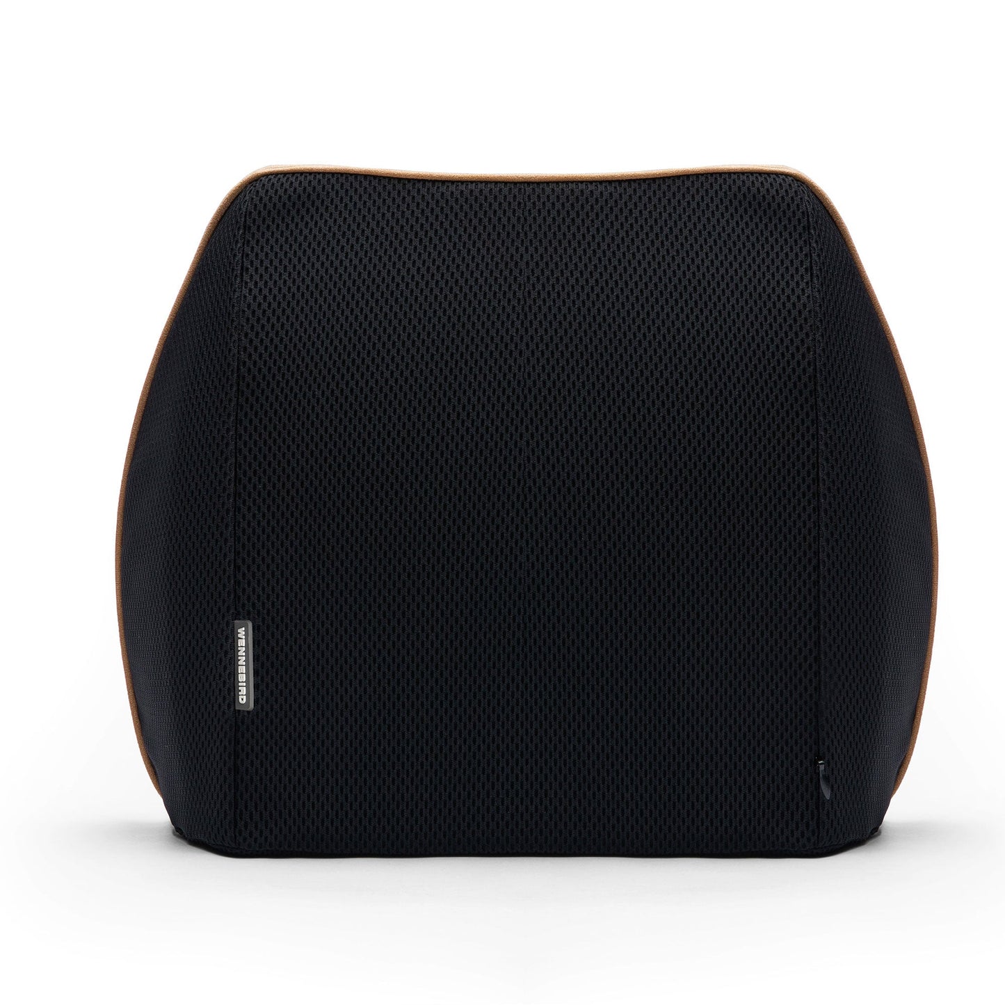 WENNEBIRD Model Q Lumbar Memory Foam Support Pillow to Improve Posture, Beige