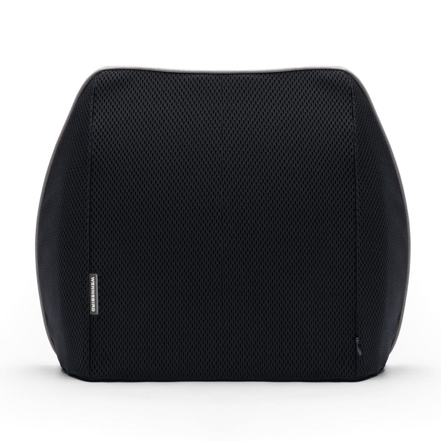 WENNEBIRD Model Q Lumbar Memory Foam Support Pillow to Improve Posture, Grey