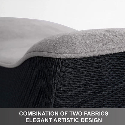 WENNEBIRD Model Q Lumbar Memory Foam Support Pillow to Improve Posture, Grey