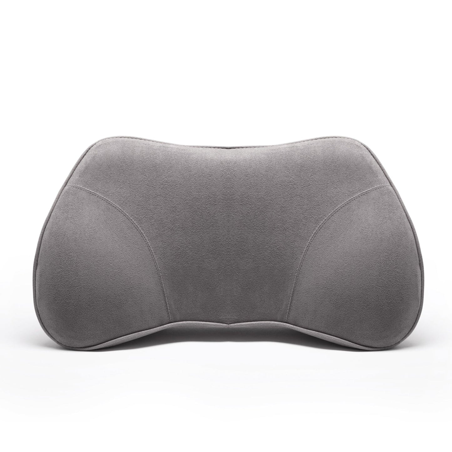 WENNEBIRD Model B Lumbar Memory Foam Support Pillow to Improve Posture, Grey