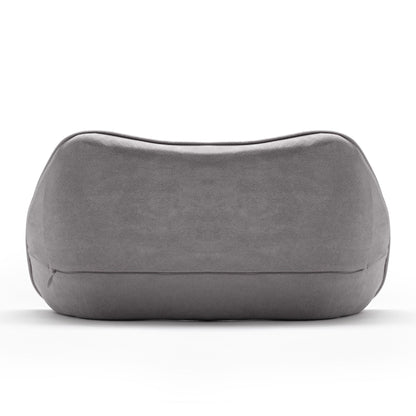 WENNEBIRD Model B Lumbar Memory Foam Support Pillow to Improve Posture, Grey