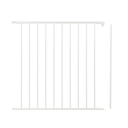 Scandinavian Pet Flex Metal 28.4in Baby Gate Extension Panel Accessory, White