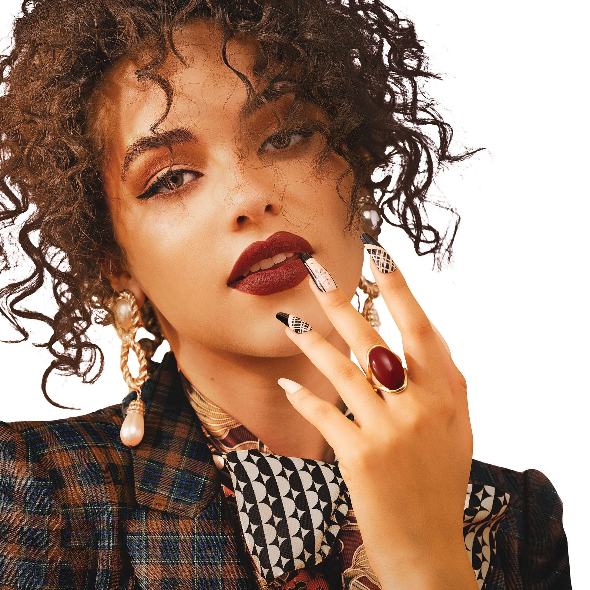 Gelish Fall 2022 Plaid Reputation Collection Soak Off Gel Nail Polish, 3 Pack - Find Fresh Goods