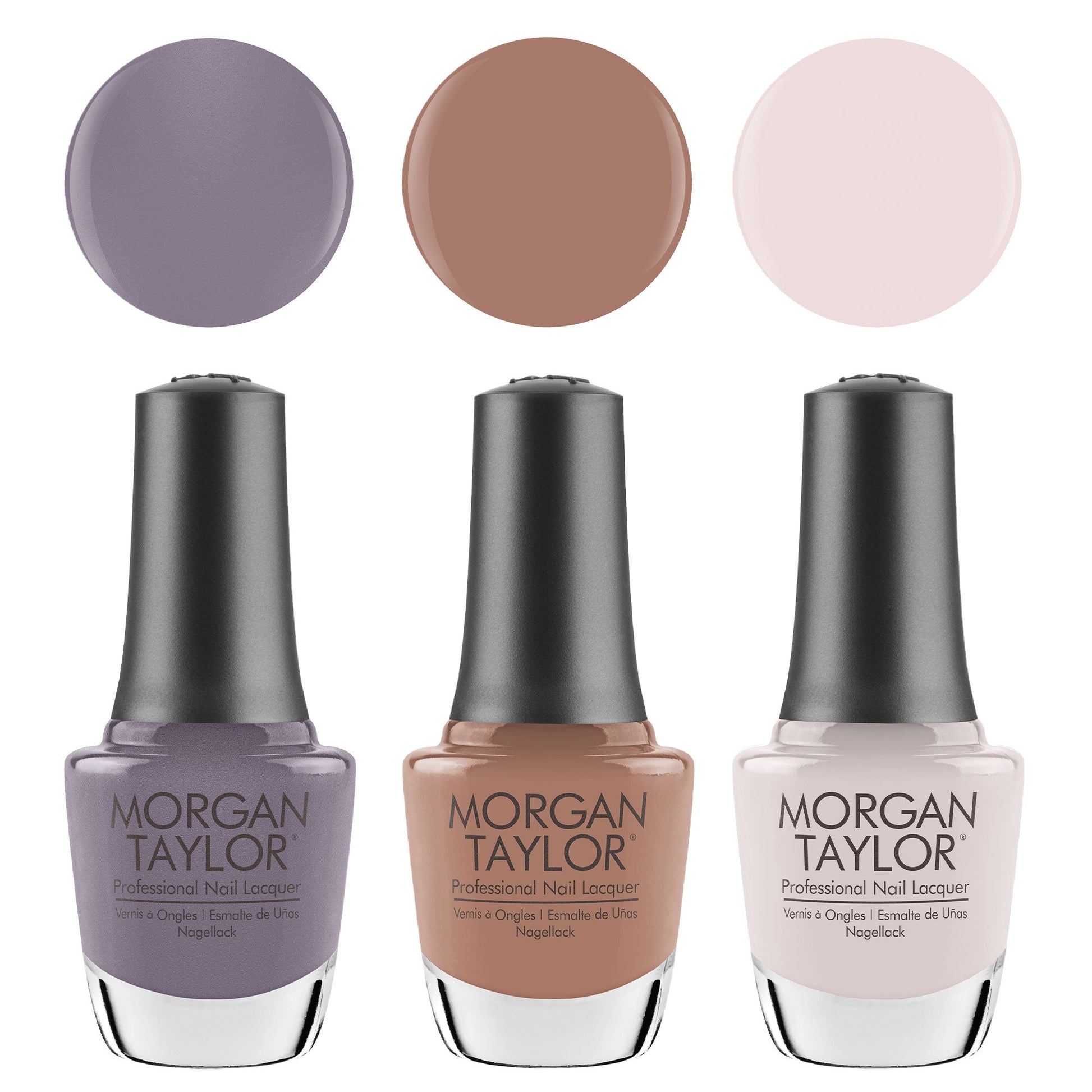 Morgan Taylor Fall 2022 Plaid Reputation Nail Lacquer Polish Manicure Set 3 Pack - Find Fresh Goods