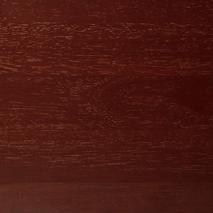 PJ Wood Folding TV Tray Tables with Compact Storage Rack, Espresso, 5 Piece Set