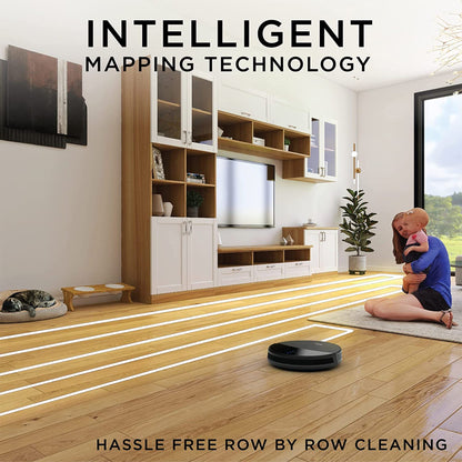 iHome AutoVac Eclipse Self Charging Robot Vacuums for Multi Level Homes (2 Pack)