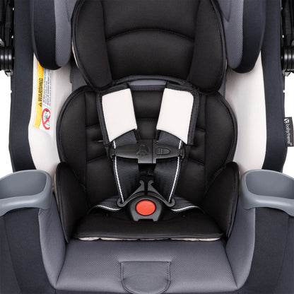 Baby Trend Cover Me 4 in 1 Convertible Car Seat with Adjustable Canopy, Black