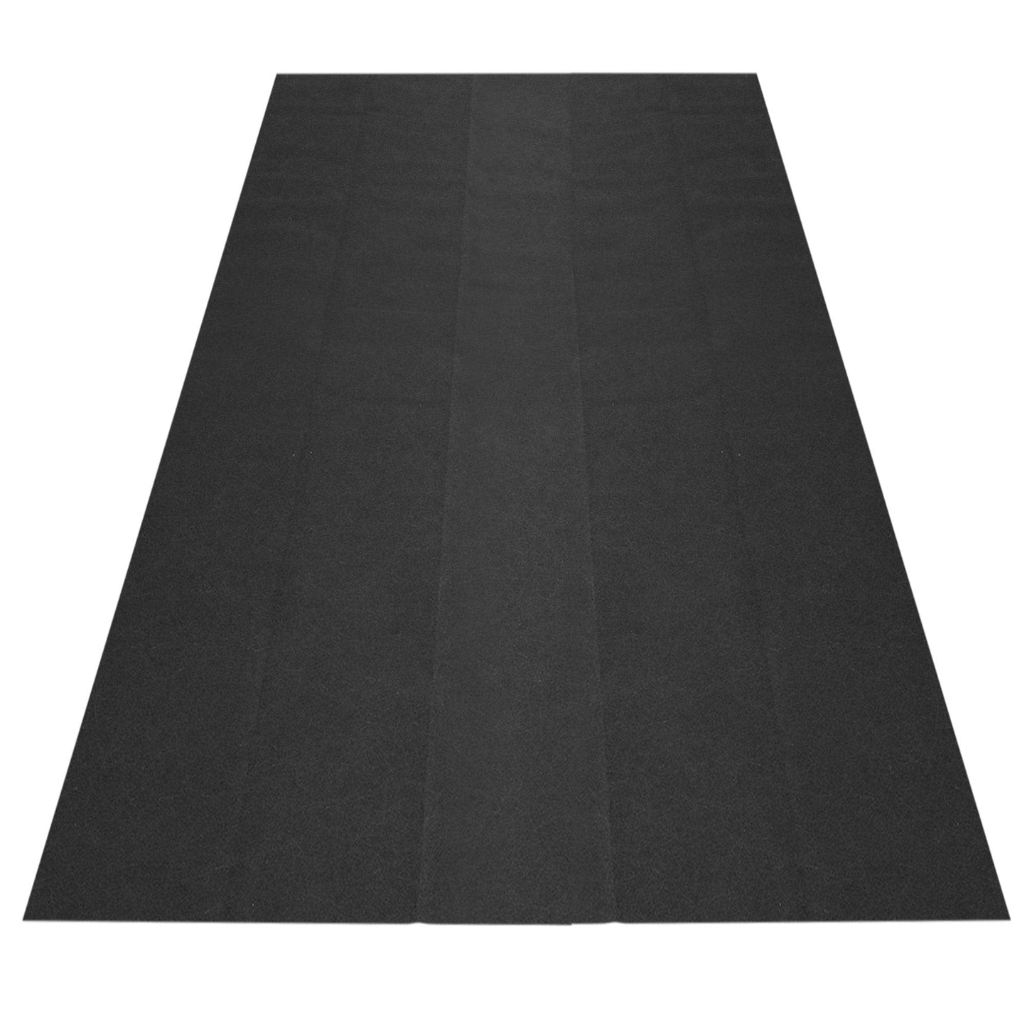 AutoFloorGuard AFG8020 20 Foot x 7.3 Foot Large Size Garage Carpet Mat, Black