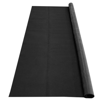AutoFloorGuard AFG8020 20 Foot x 7.3 Foot Large Size Garage Carpet Mat, Black